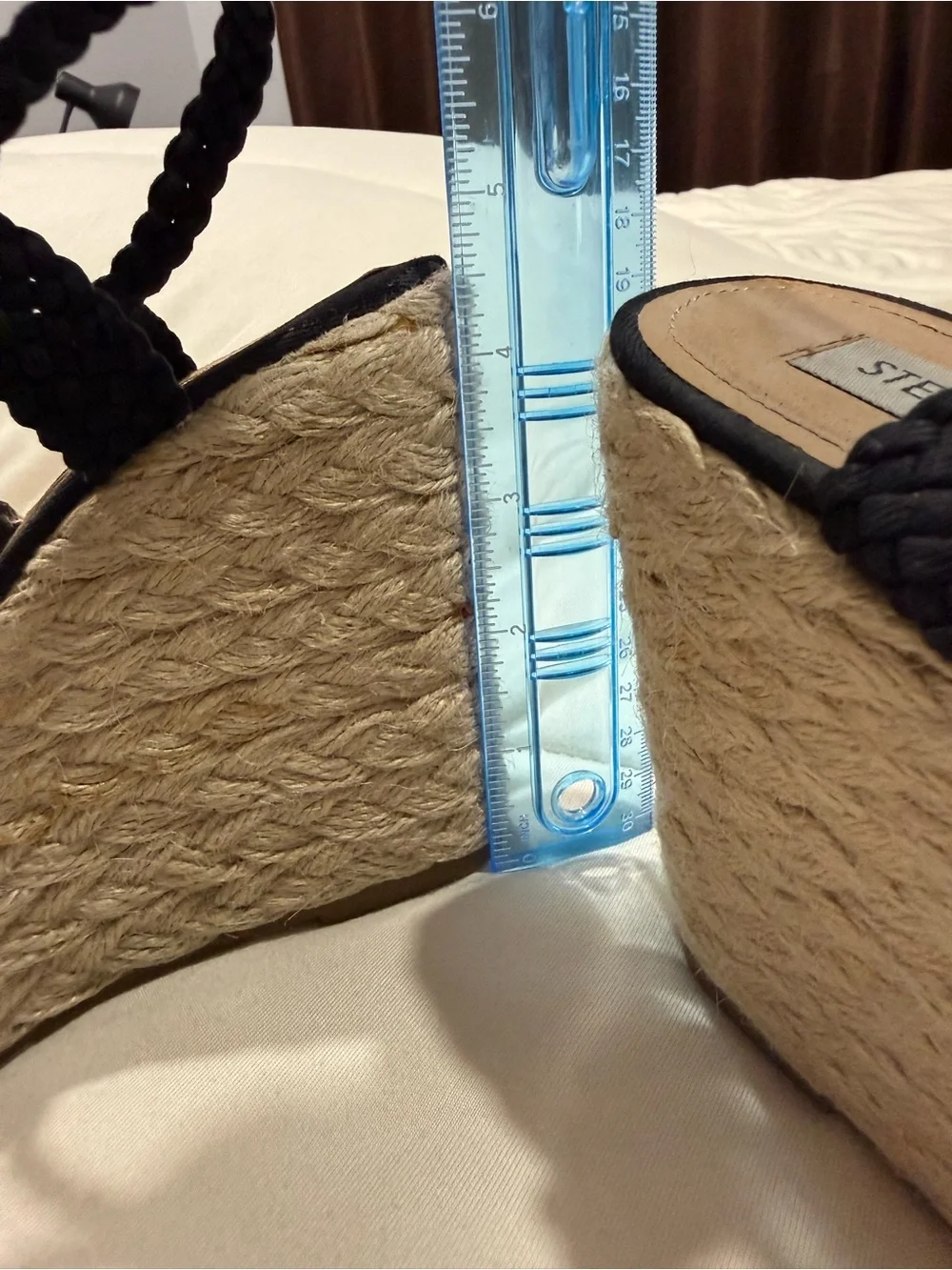 Steve Madden braided straps